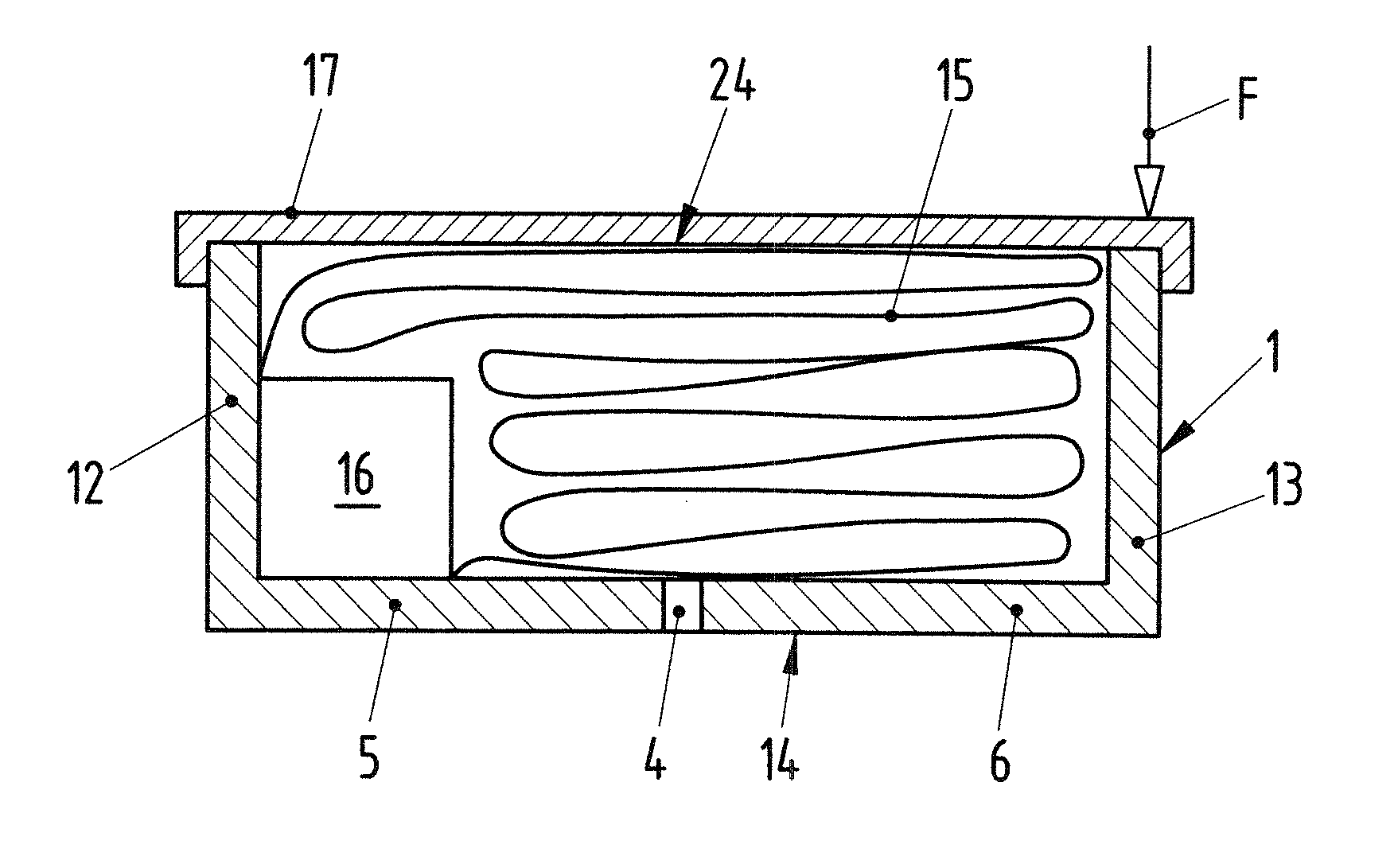 Airbag housing of an airbag system, and airbag system