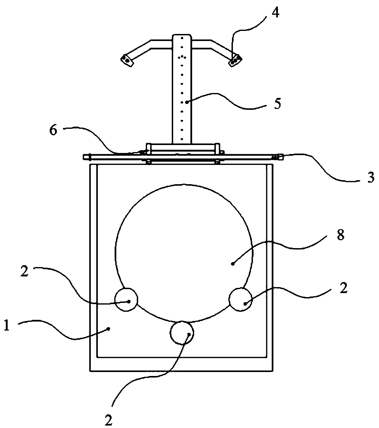 Wafer cleaning and drying device