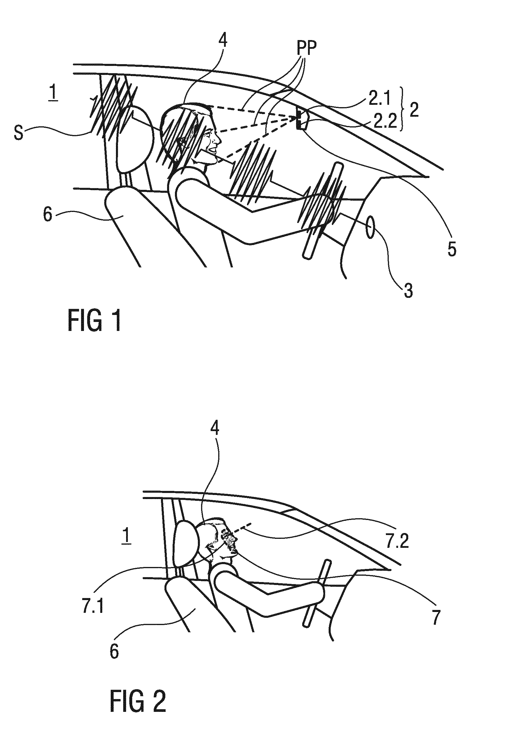 Method and apparatus for monitoring and control alertness of a driver