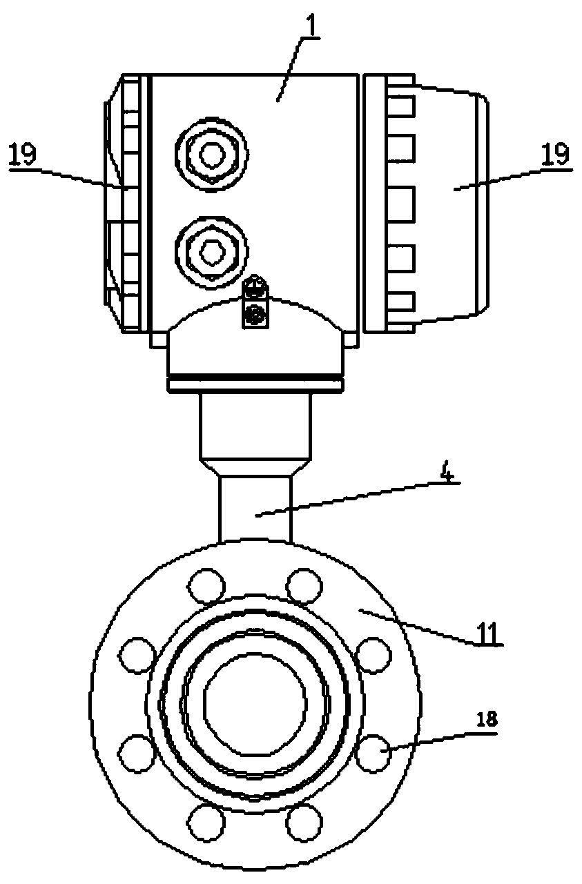 Multi-parameter single well metering device