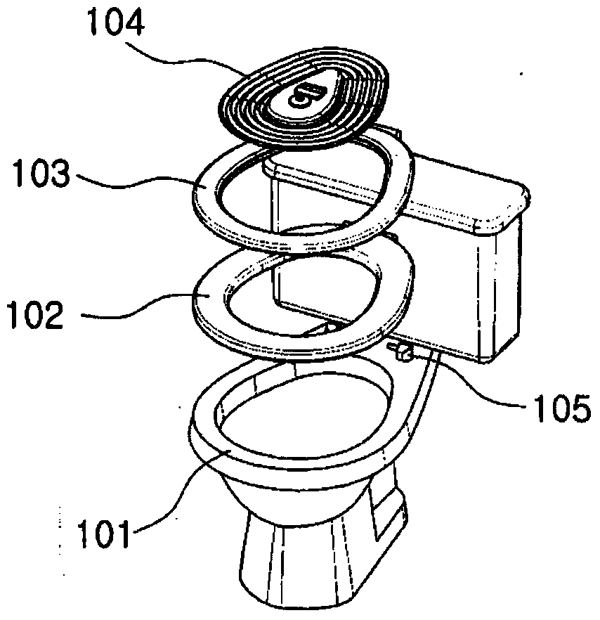 Device for covering toilet bowl