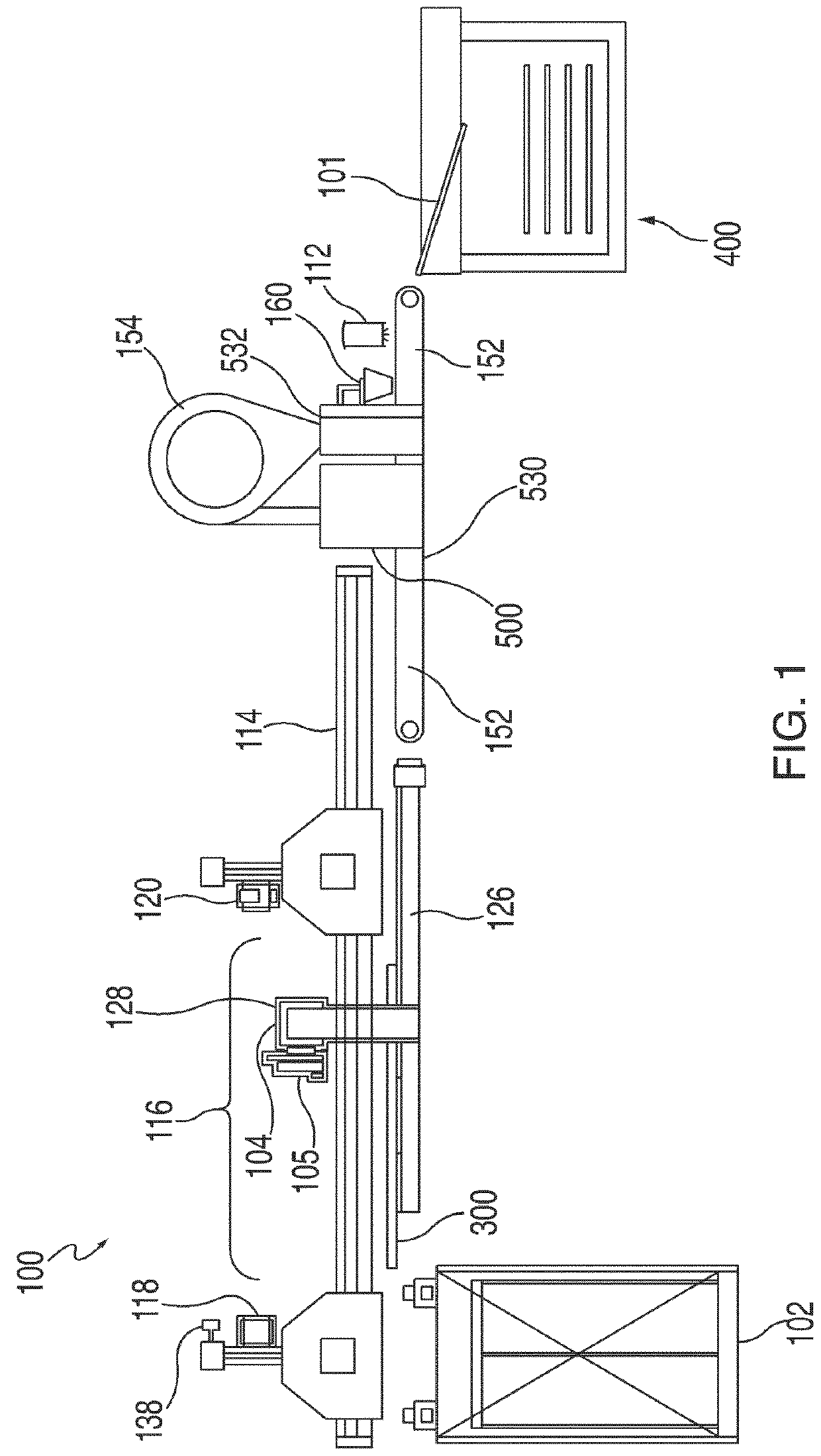 Method and apparatus for powder system recycler for printing process