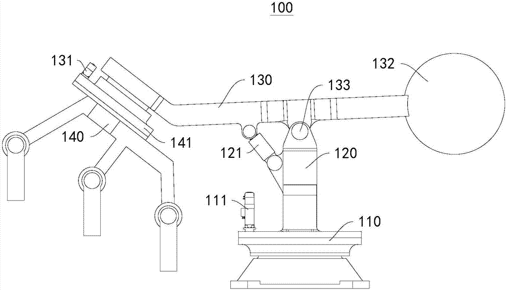 Universal-movement device and flying experience device