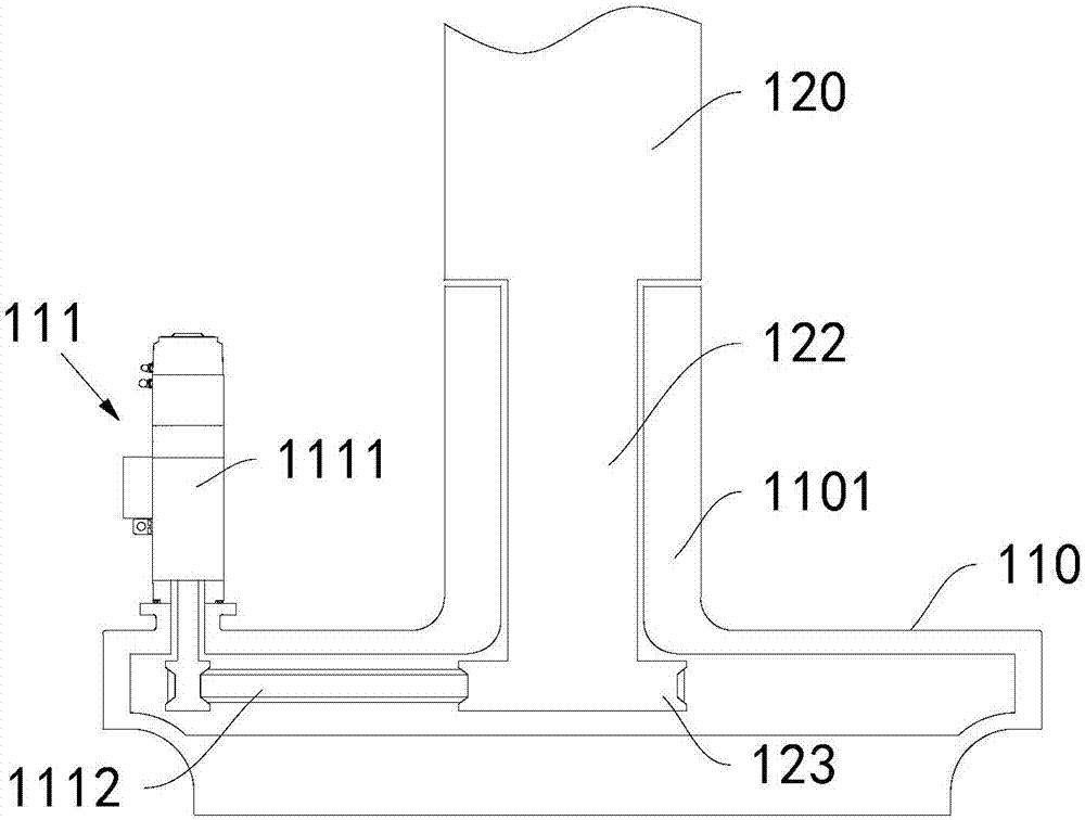 Universal-movement device and flying experience device