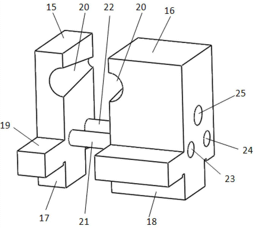 Threading guide device for double-end crimping