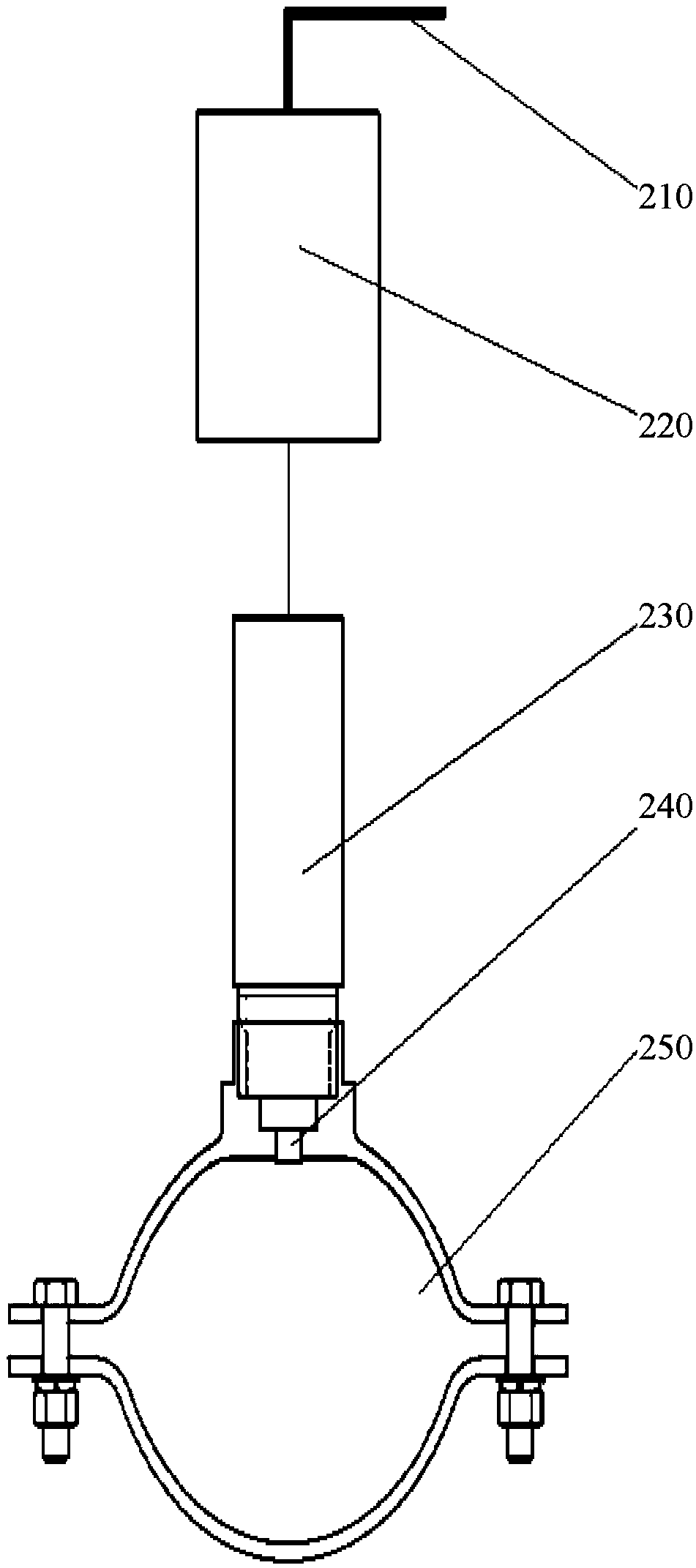 Equipment fault monitoring system and monitoring method