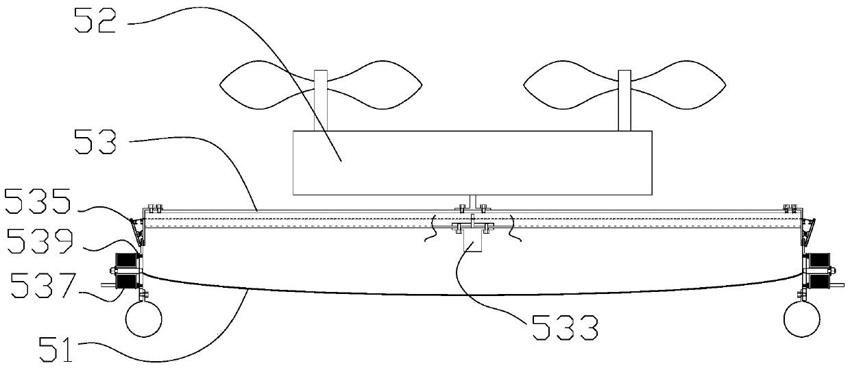 Unmanned aerial vehicle guide rope throwing system and using method thereof
