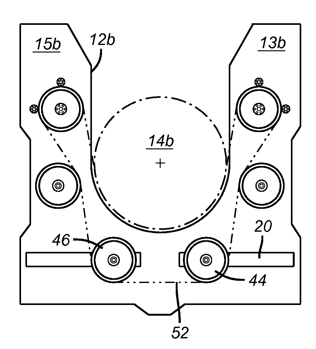 System for driving a wire loop cutting element