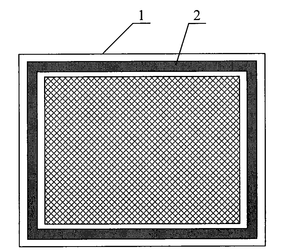 Motherboard and substrate of LCD (Liquid Crystal Display) panel and manufacture method of substrate