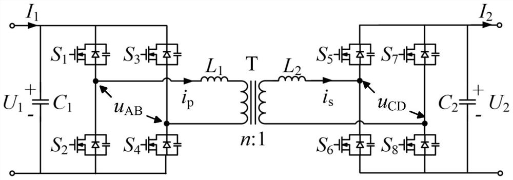 Active soft start method and system for dual-active bridge converter and storage medium