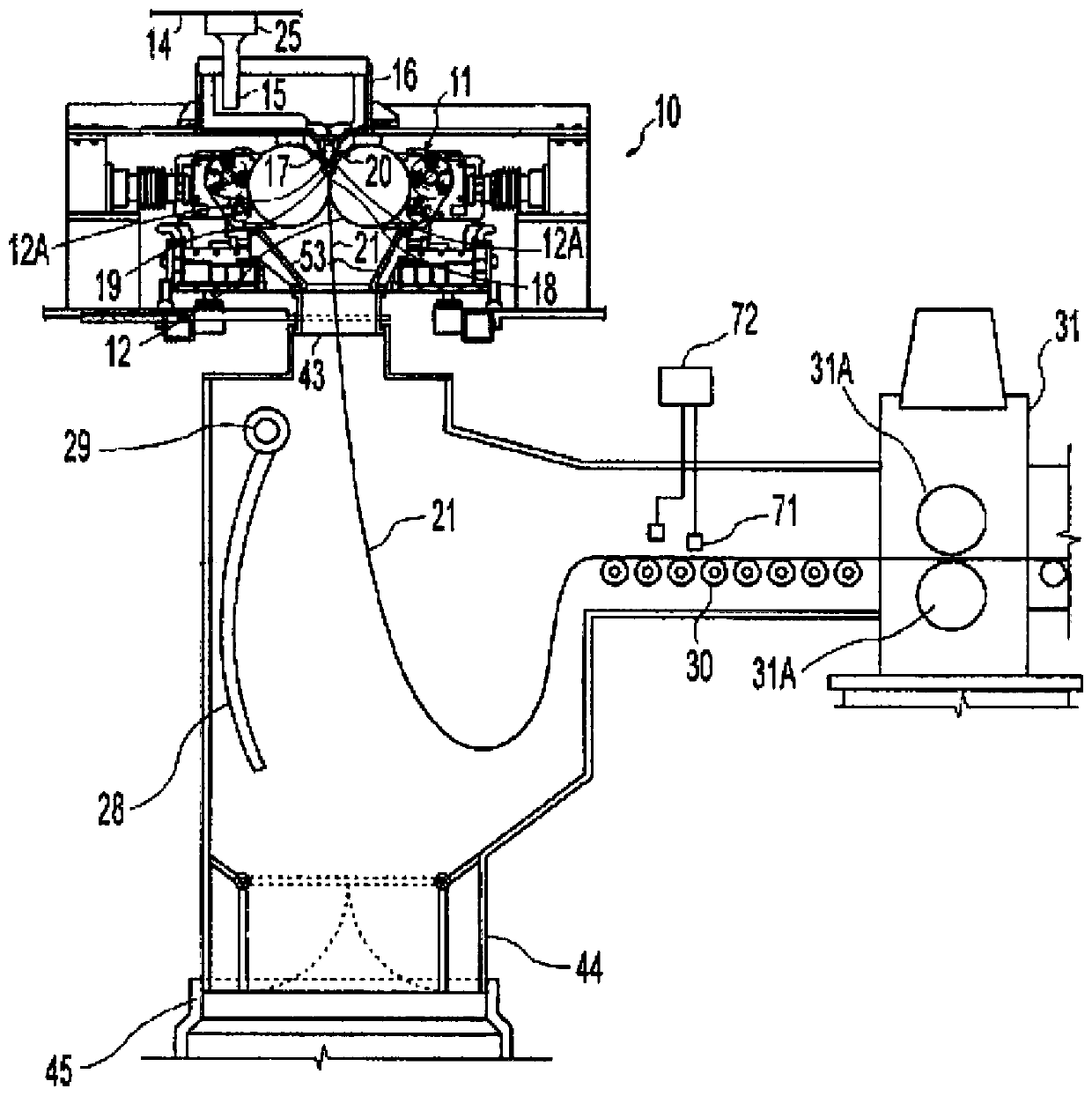 Method for casting metal strip with edge control