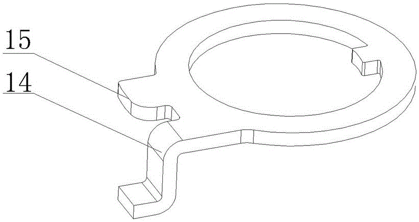 Flip-mount anti-theft door lock cylinder