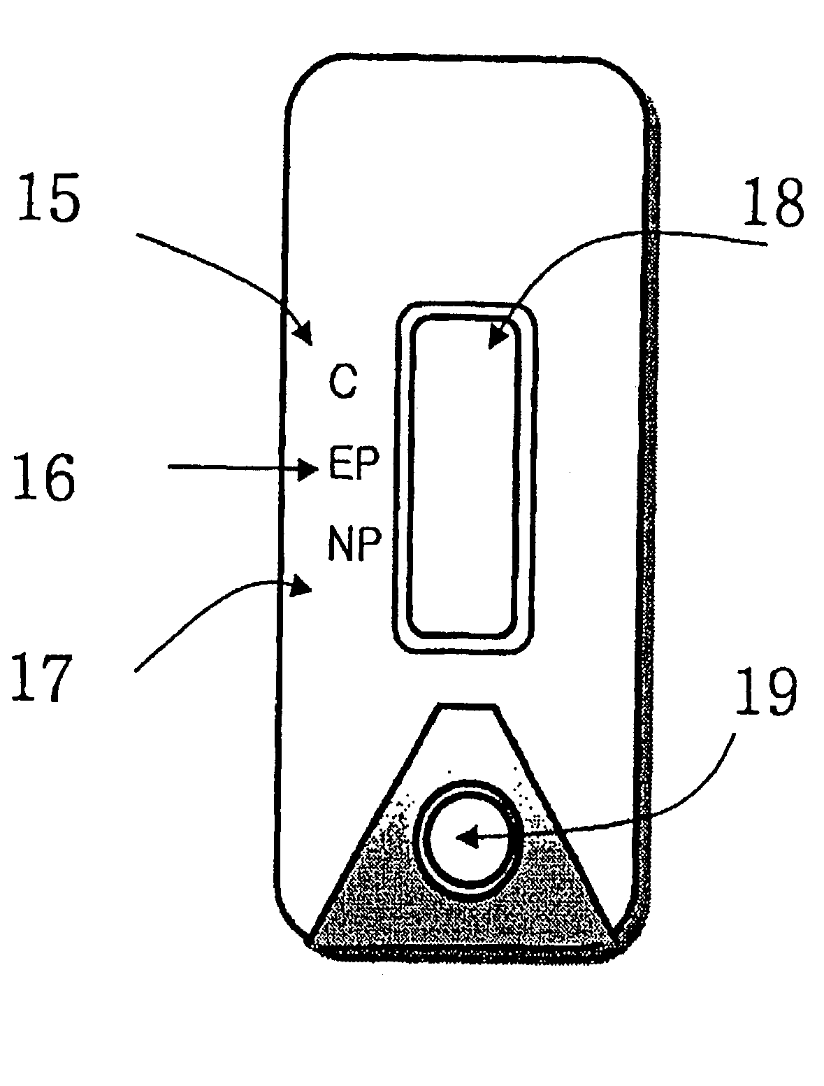 Diagnostic device for distinguishing between normal and ectopic pregnancy and method for preparing the same