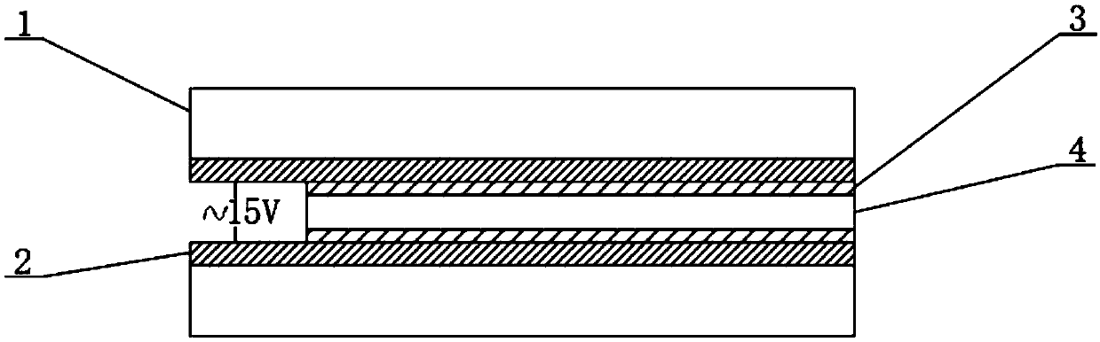 PDLC raw material and PDLC dimming glass production method