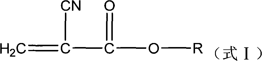 Environment-friendly preparation method of alpha-cyanoacrylate compound