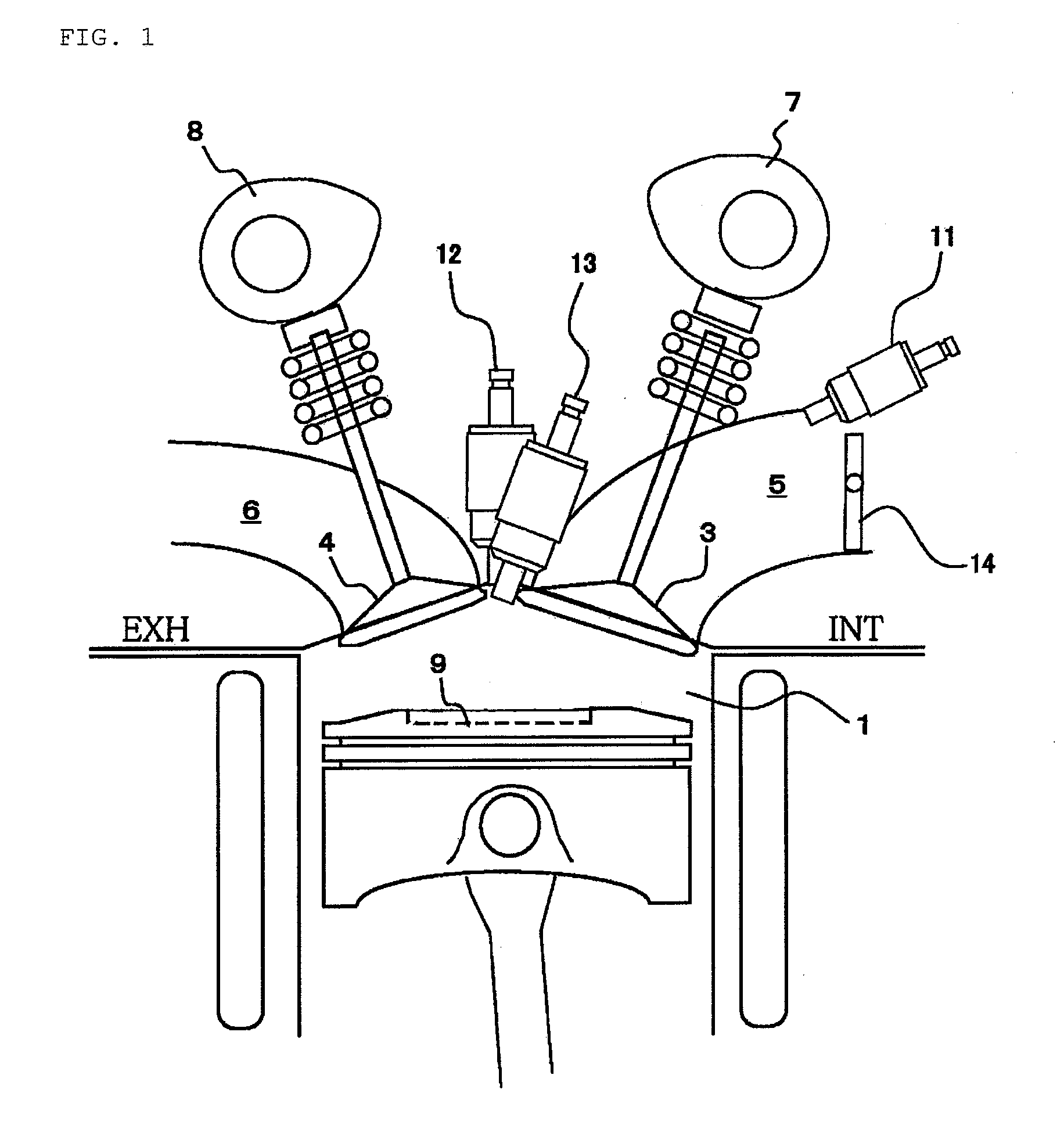Combustion control system for internal combustion engine