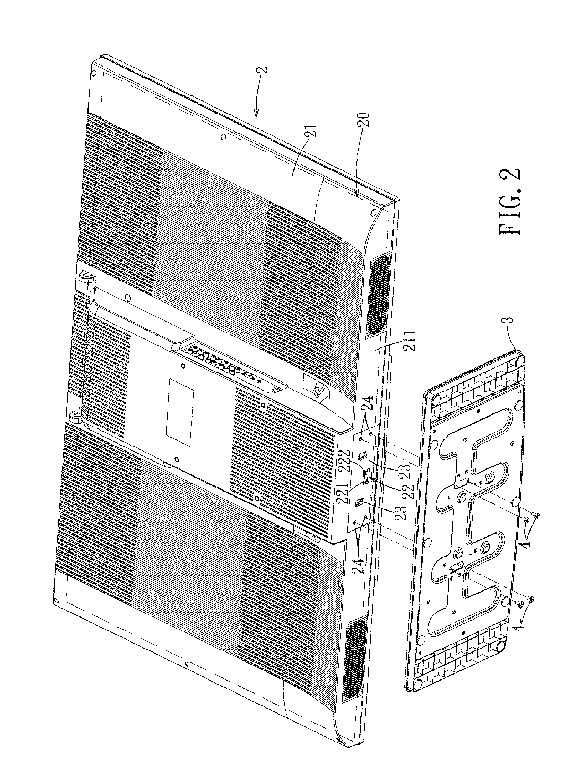 Display that can be assembled in a force-saving manner and method for assembling the display