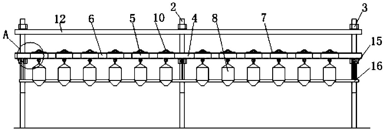 Automatic spinning mechanism for spinning frame