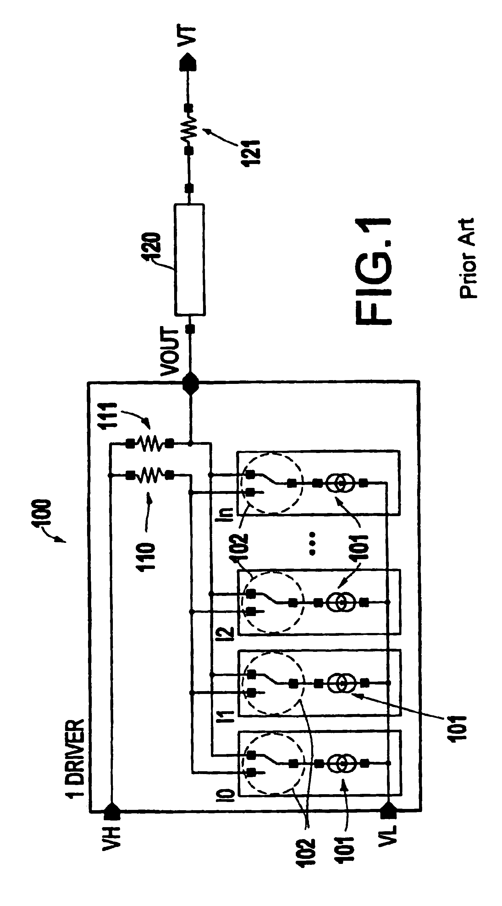 Terminating resistor driver for high speed data communication