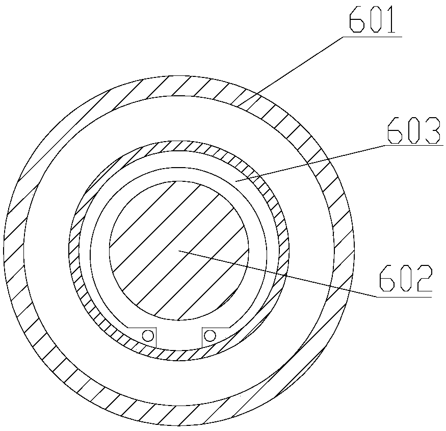 Four-way industrial thermostat unit with hydraulic bypasses with piston type pressure release valves