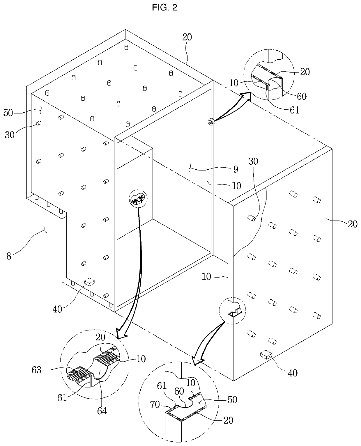 Vacuum adiabatic body and refrigerator