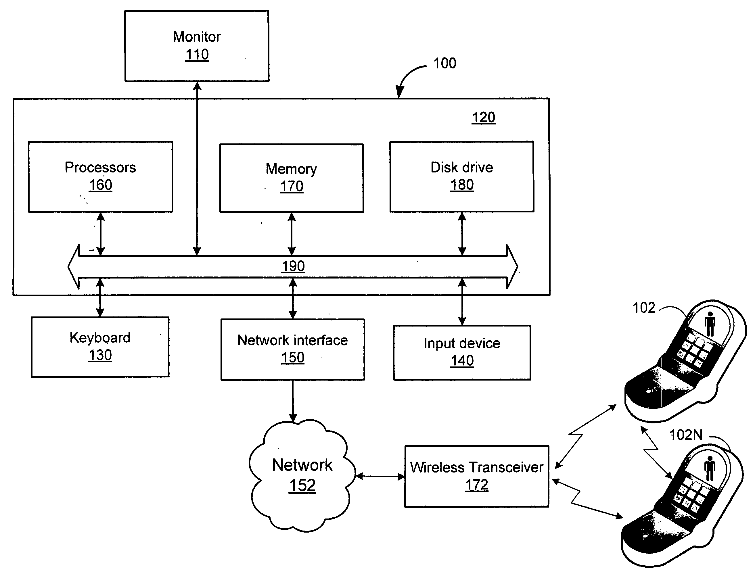 Wireless video game system and method