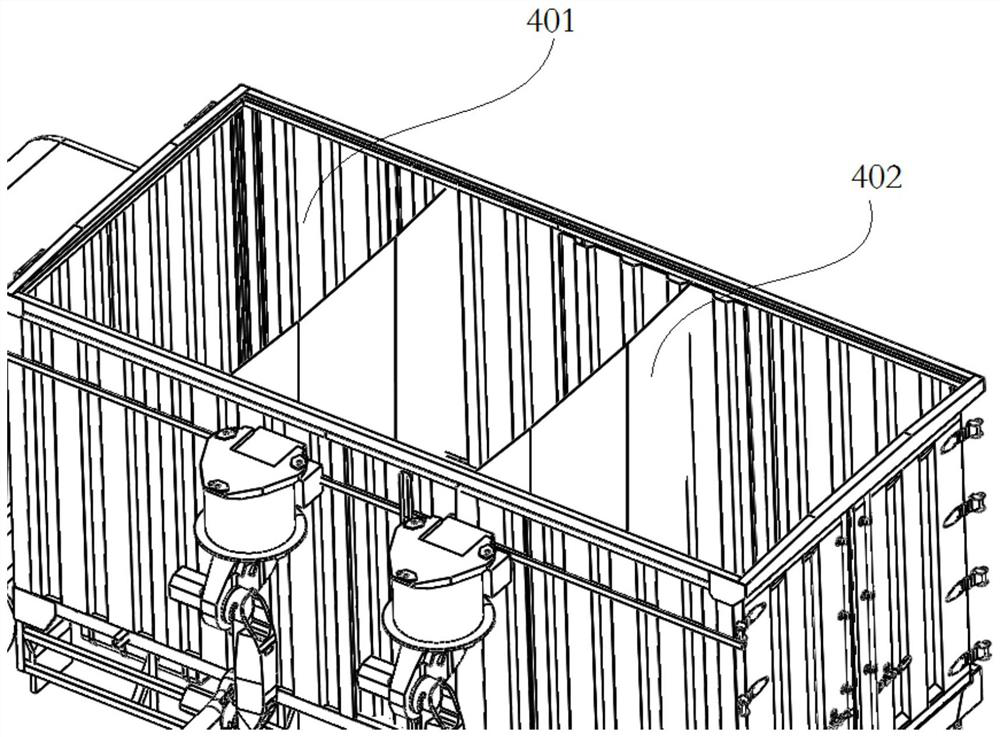 Intelligent packaging and classified collection treating platform and control method thereof