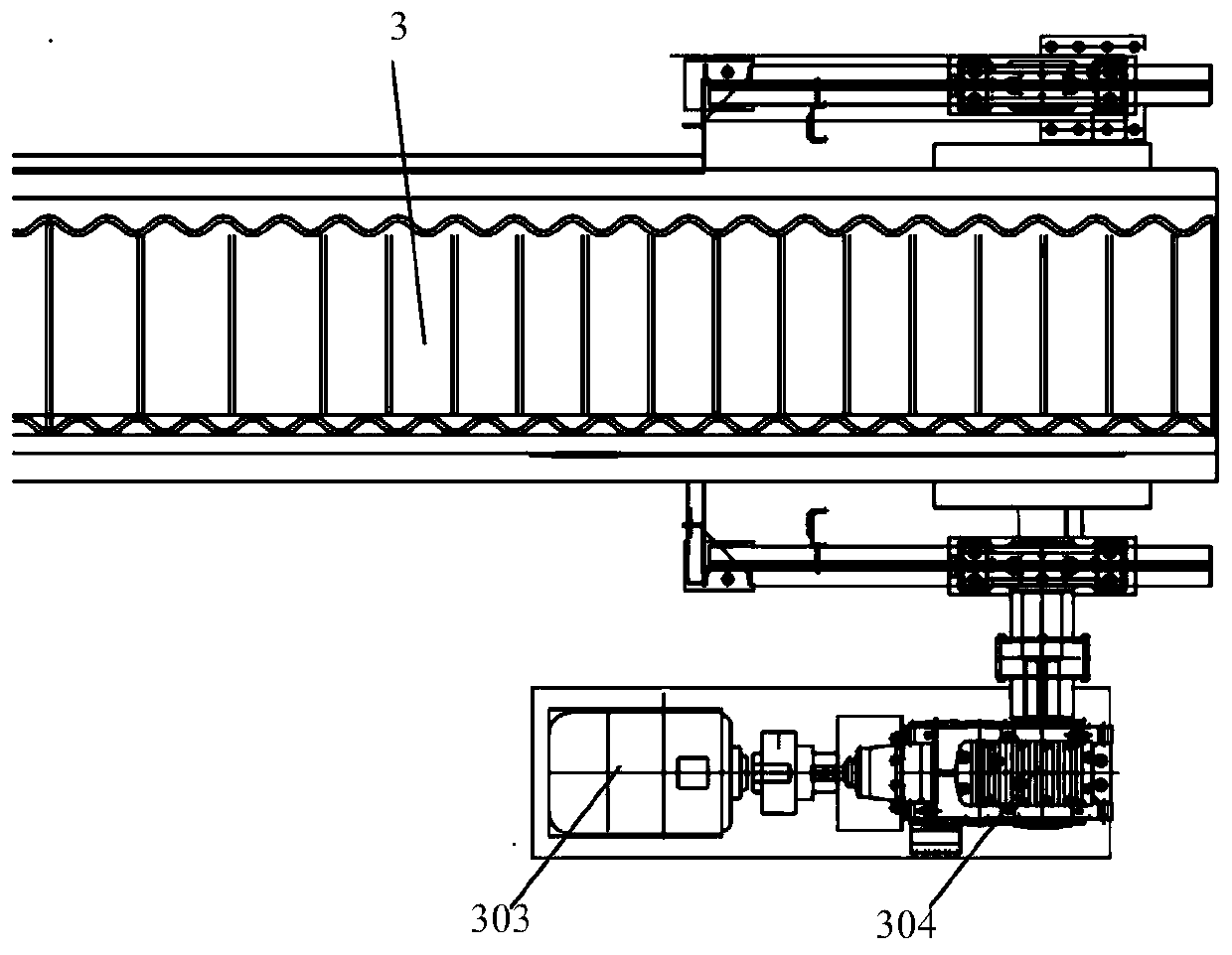 Method and device for vertical lifting of muck