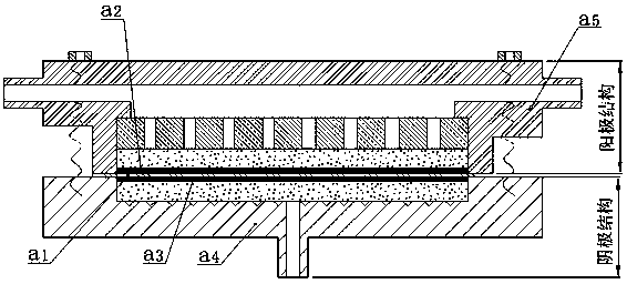 Membrane electrode electrolysis ozone generator and preparation process thereof