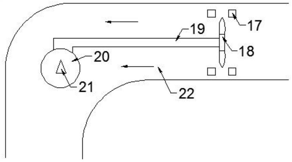 Valve device for realizing one-way air circulation
