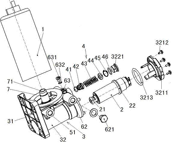 Device for automatically emptying fuel oil in low-pressure oil circuit of diesel engine