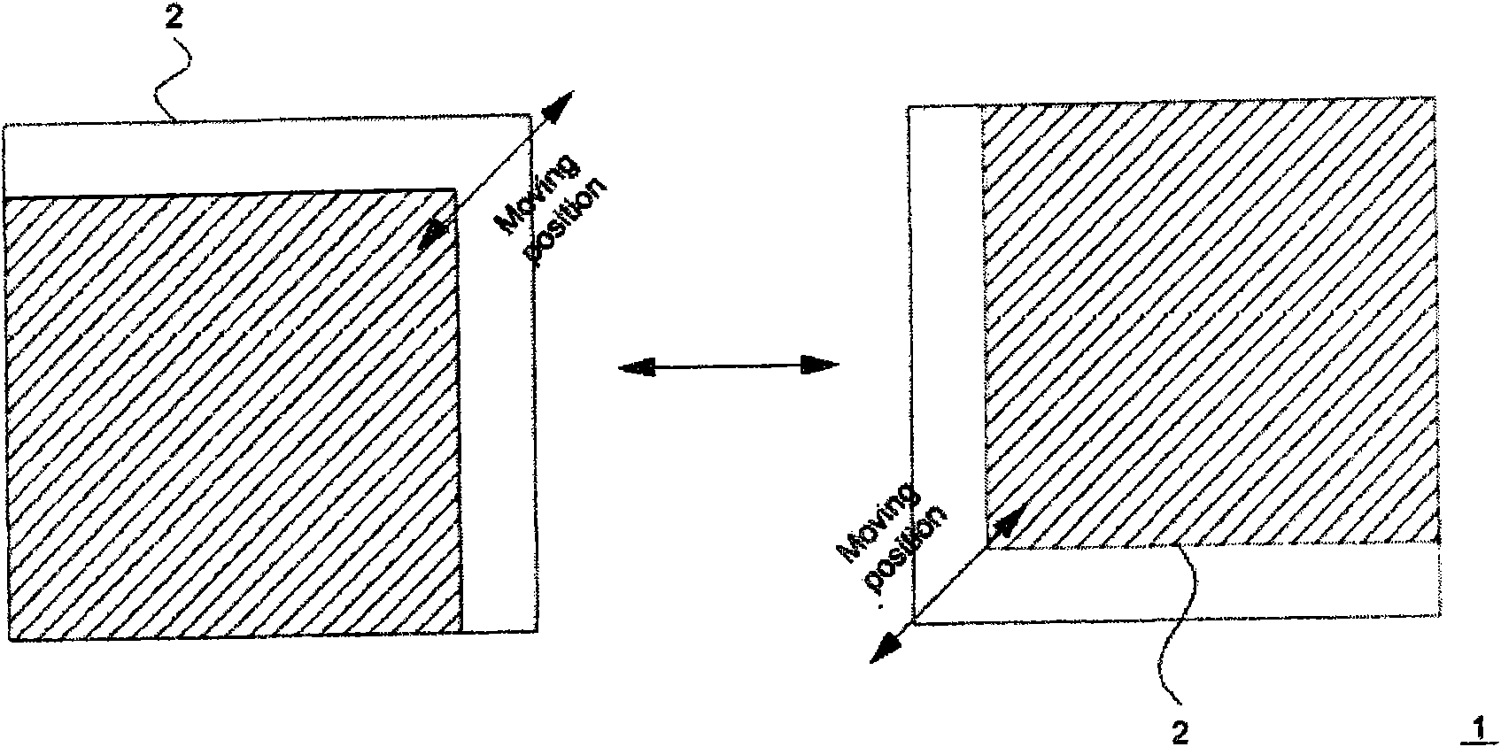Liquid crystal display device and method for improving picture flash and image persistence