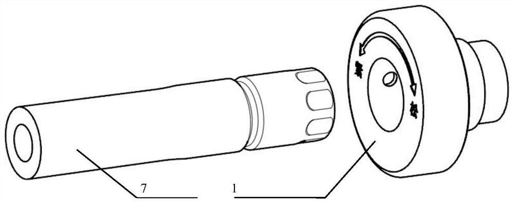 Connector device of silencer for firearm