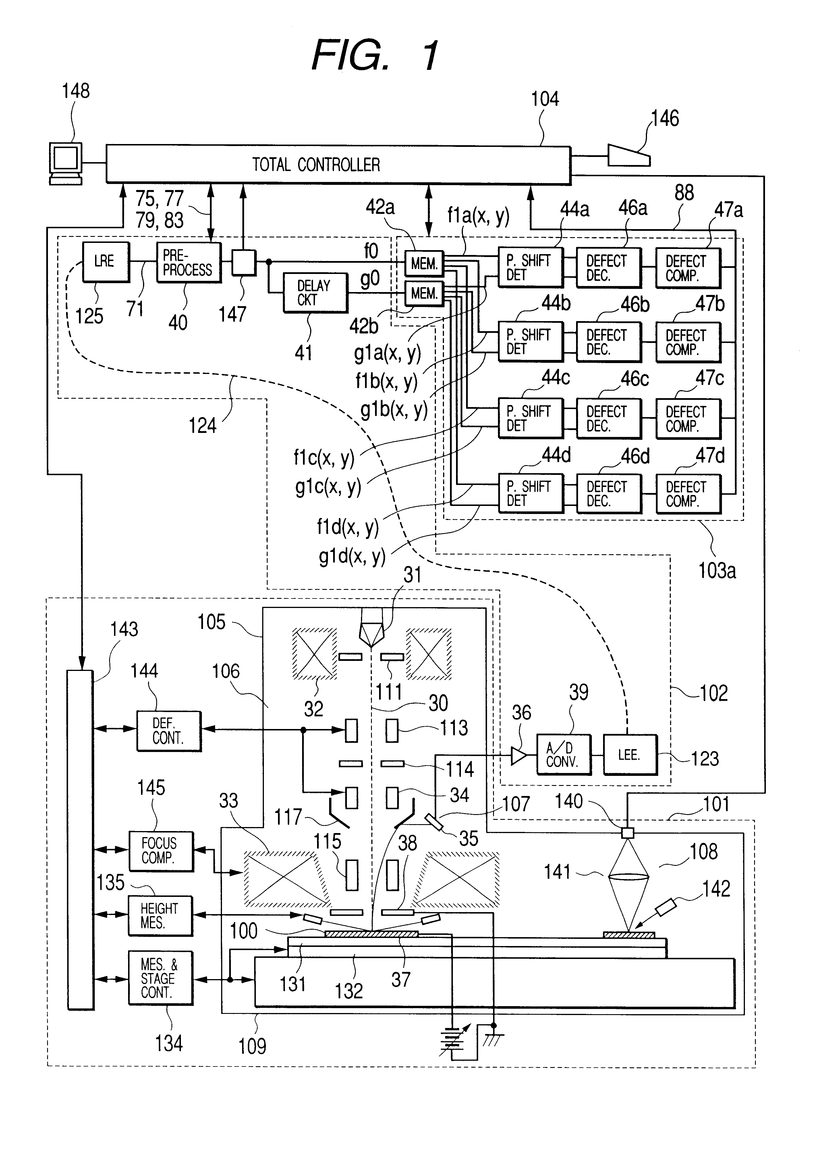 Pattern inspecting method and apparatus thereof, and pattern inspecting method on basis of electron beam images and apparatus thereof