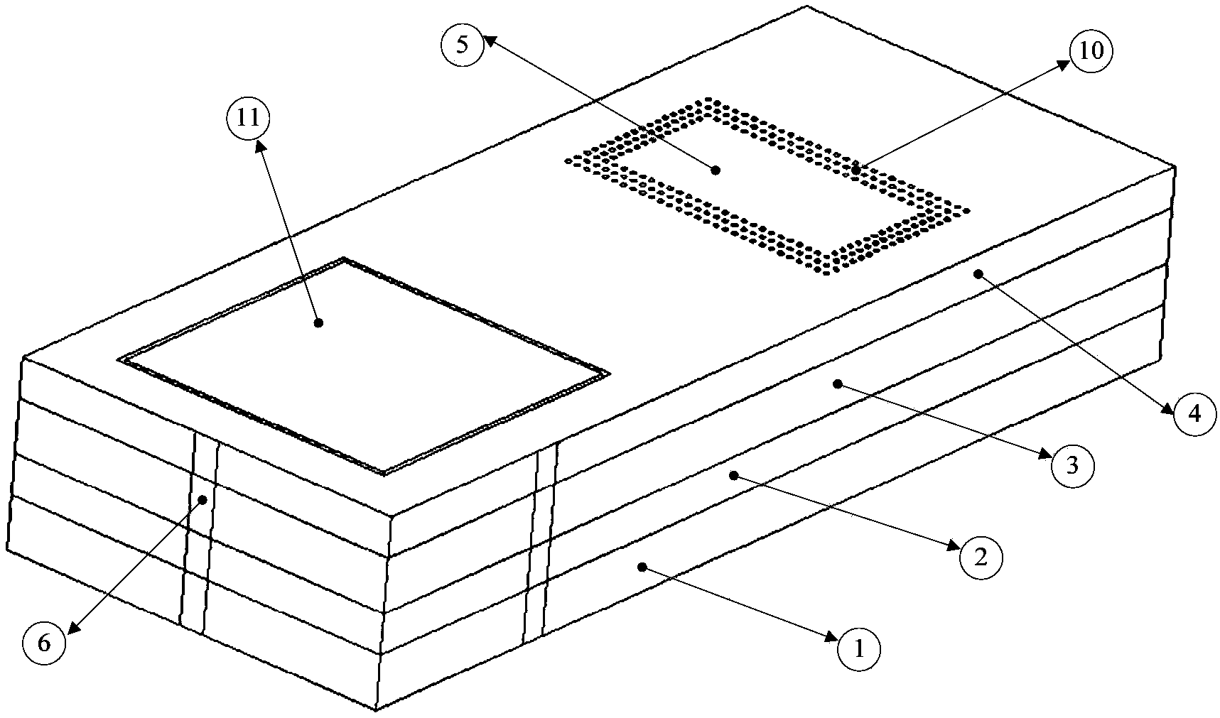 Packaging structure for integrating VCO and waveguide antenna