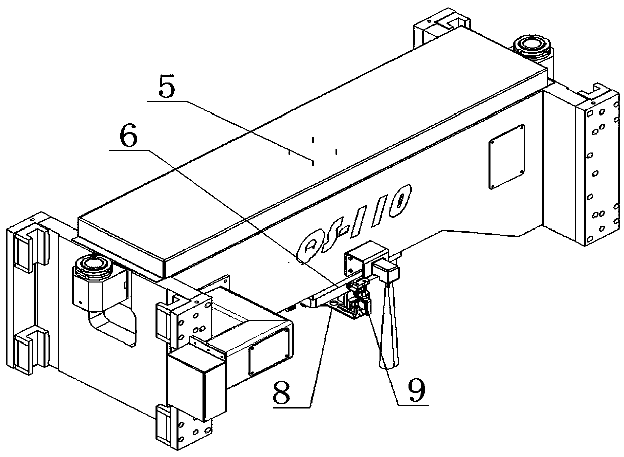 Detecting mechanism for rotor embedding grooves of large-medium high-voltage motors