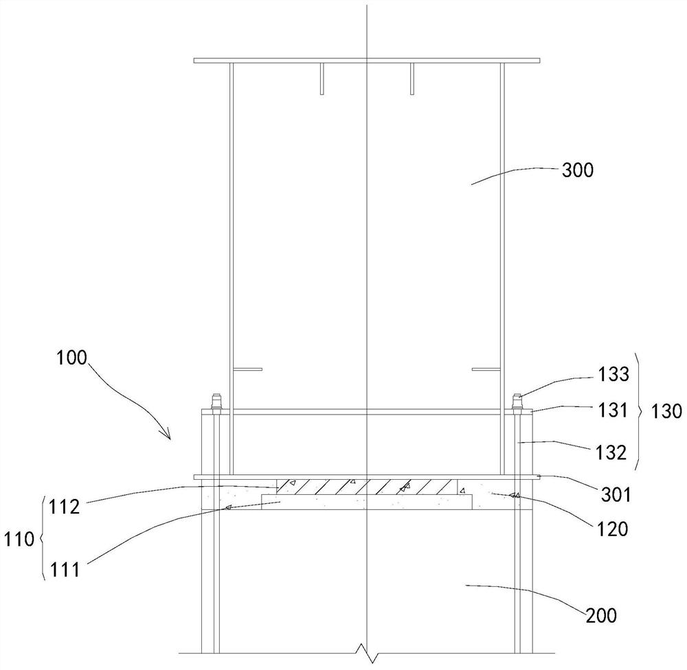 Bridge structure connecting joint and construction method