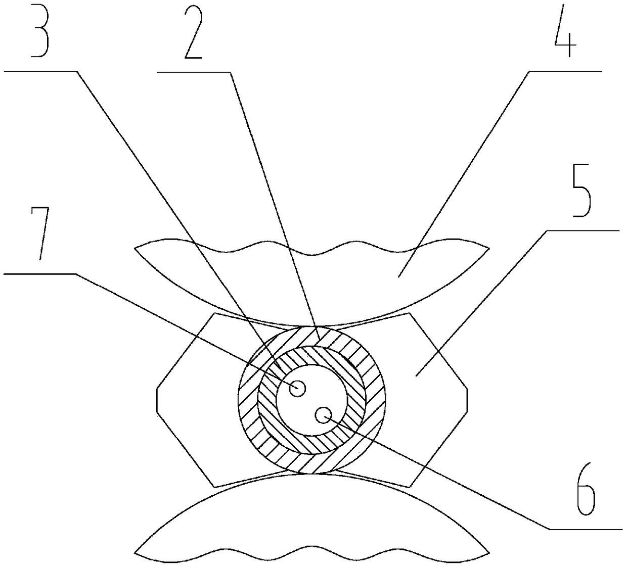 Antioxidant spraying device and process for seamless steel tube production