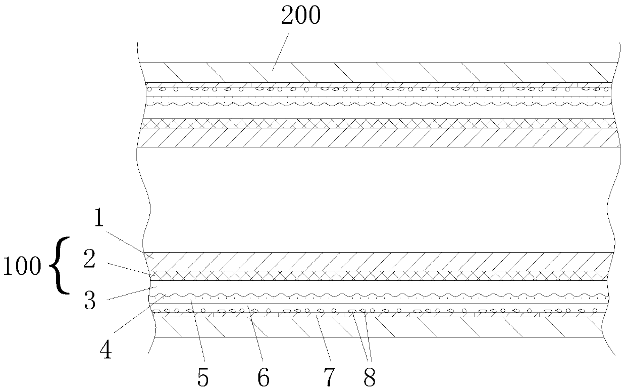 Pipeline repairing method with anti-collapse and anti-flattening function