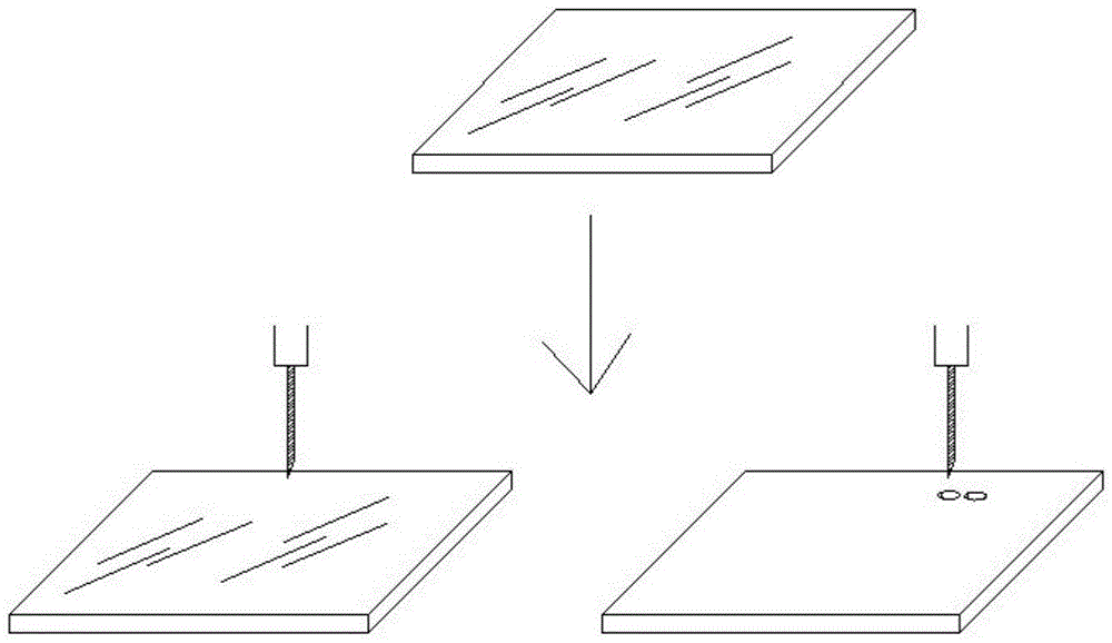Machining method for crystal decorating plate