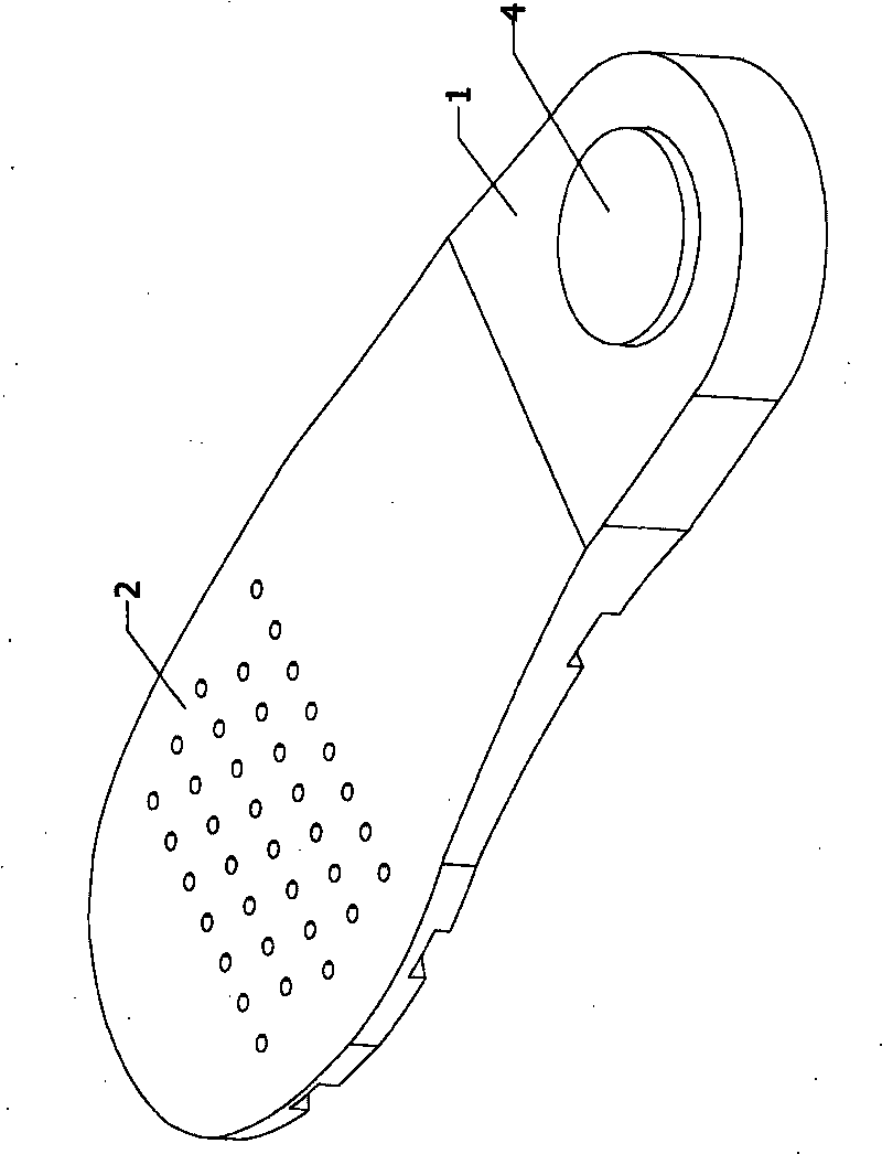 Adjustable energy rebound ventilating insole capable of decompressing and relieving pressure