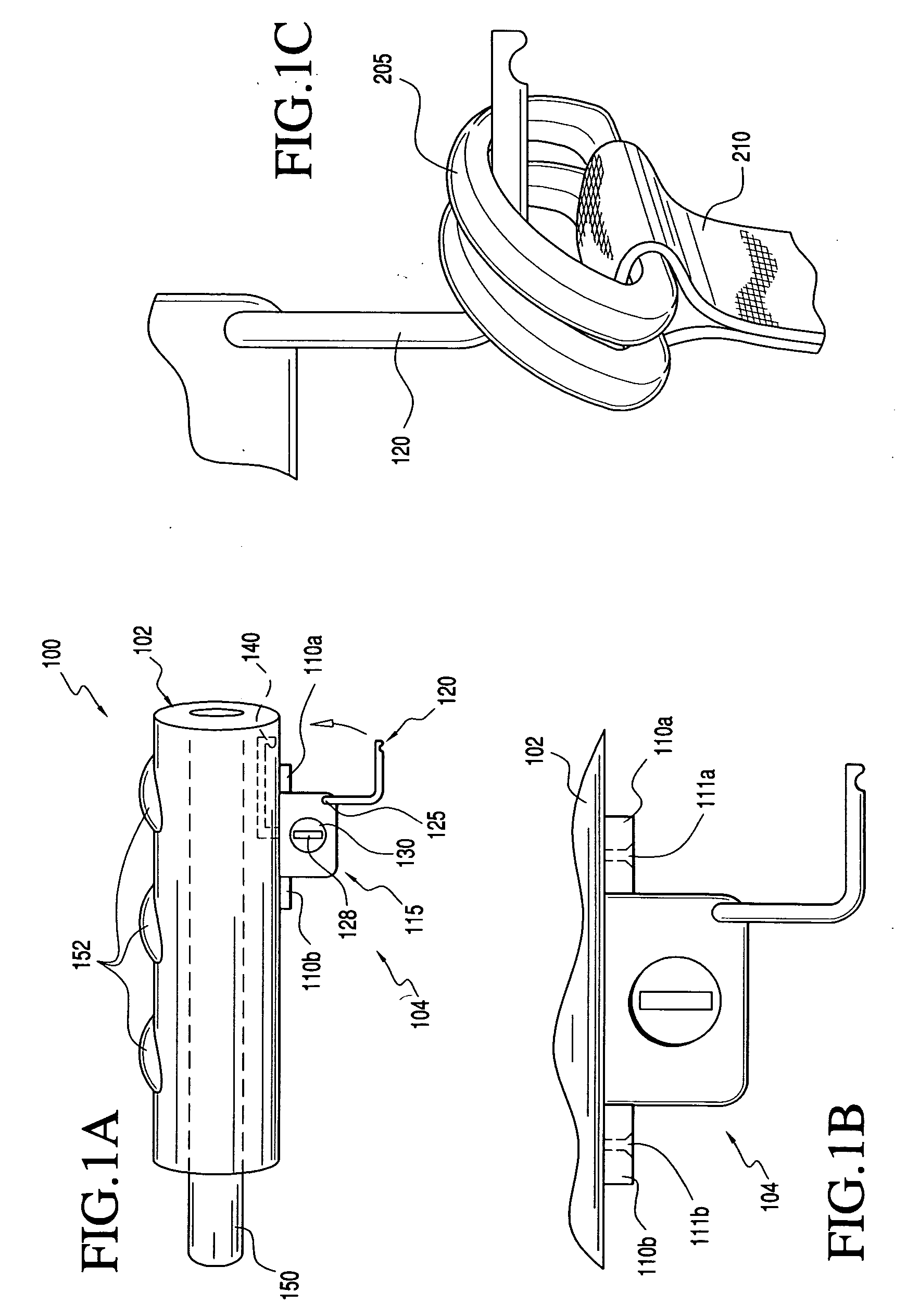 Apparatus for locking a device to a cycle footrest