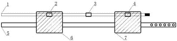 A kind of hole sealing material for mine hole sealing device