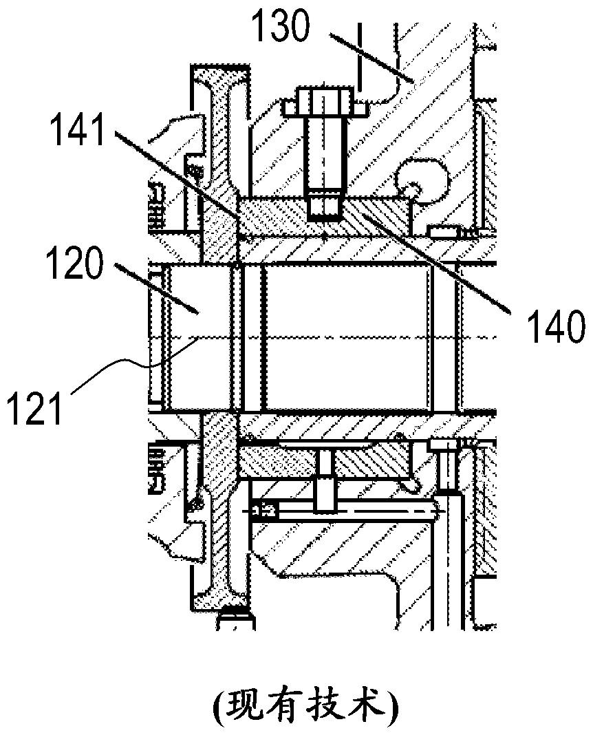 Plain bearing with hydrodynamic axial securing