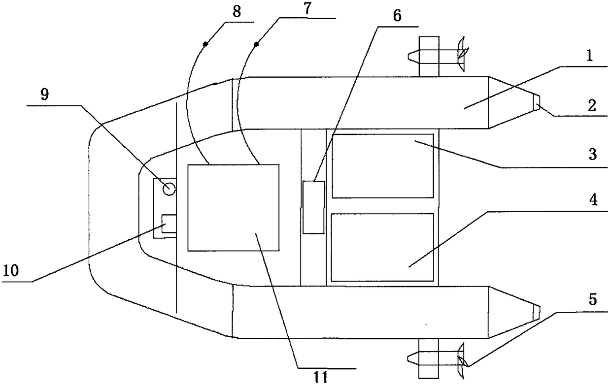 Manufacturing method of multifunctional unmanned ship