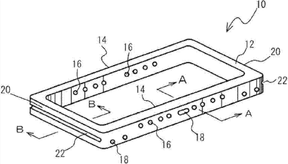 Dustproof pellicle component frame, manufacturing method thereof and dustproof pellicle component