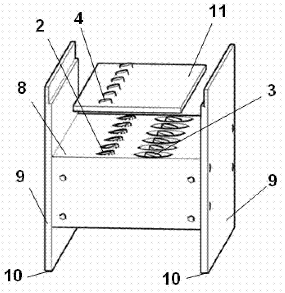 Portable reflectometer and method for characterising the mirrors of solar thermal power plants