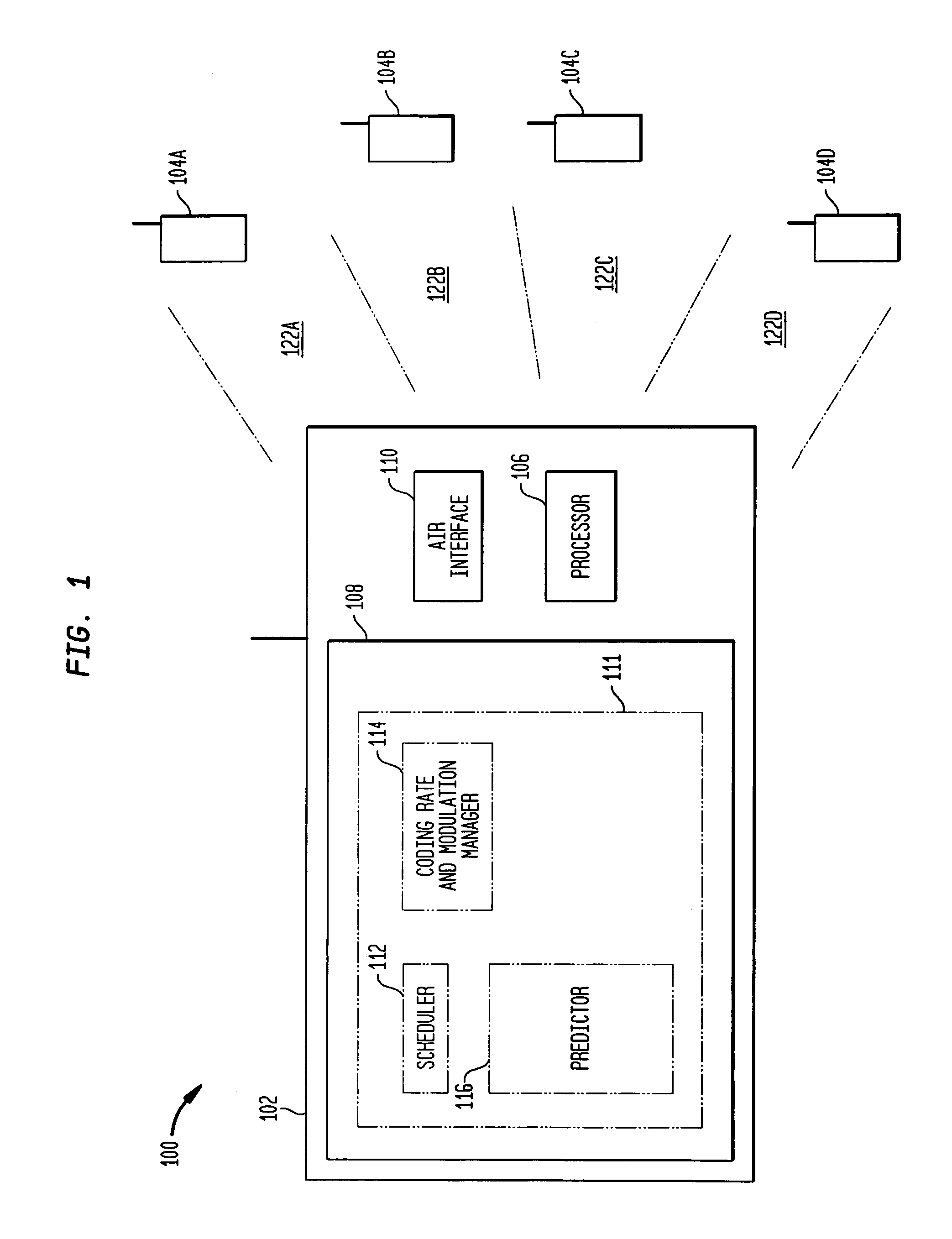 Method and apparatus for channel prediction in wireless networks