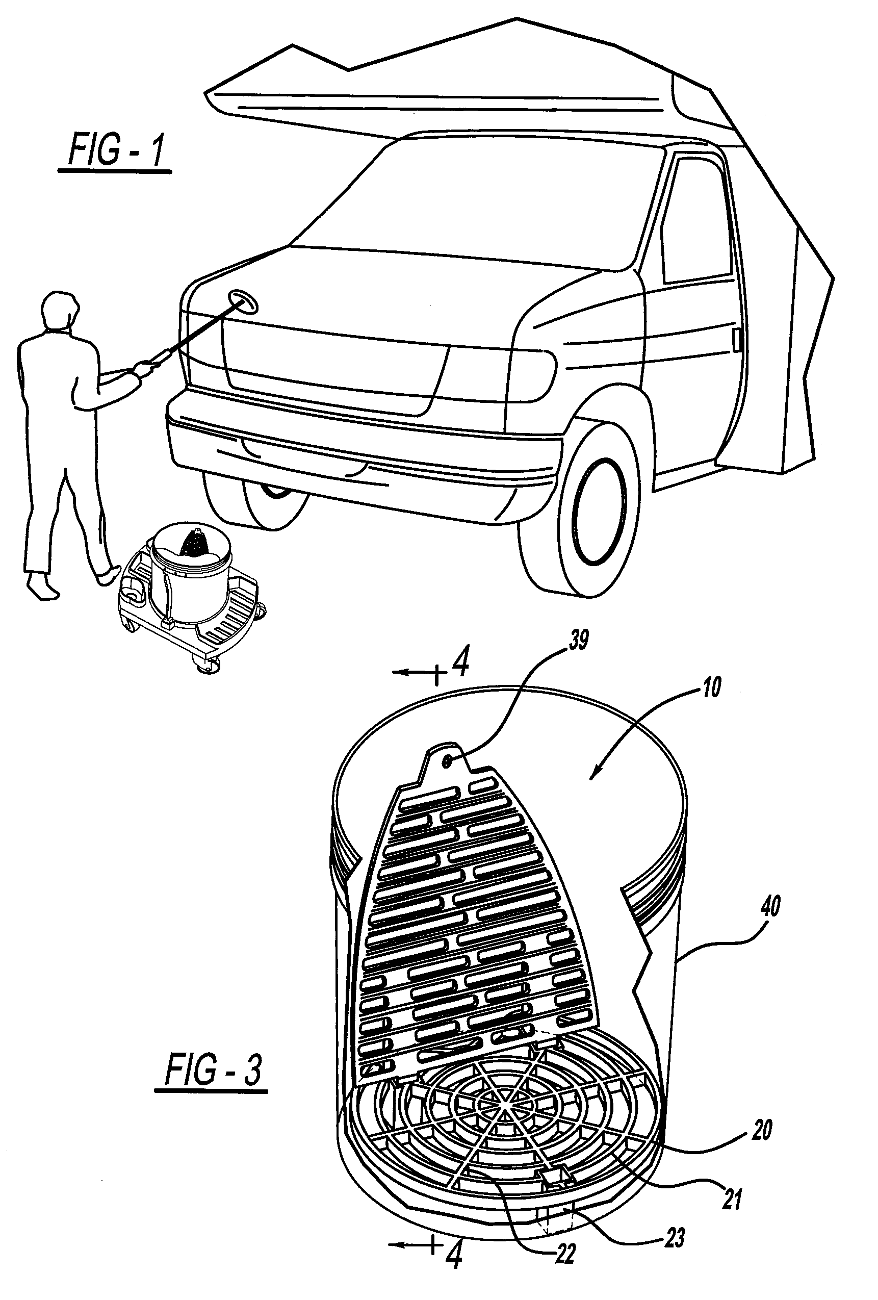 Cleaning system for removing abrading material