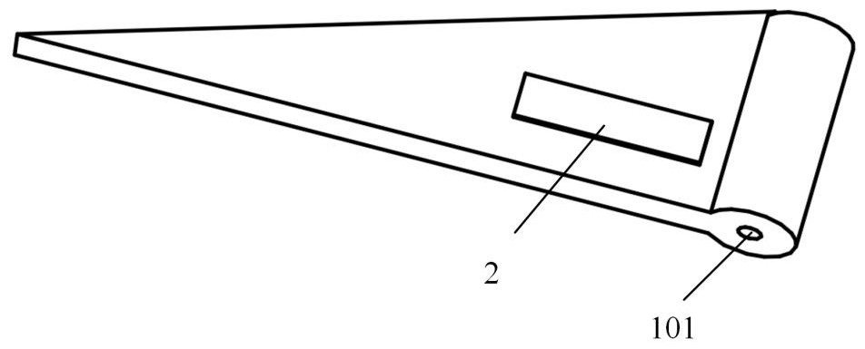 Sensing-driving integrated intelligent dynamic vortex generator